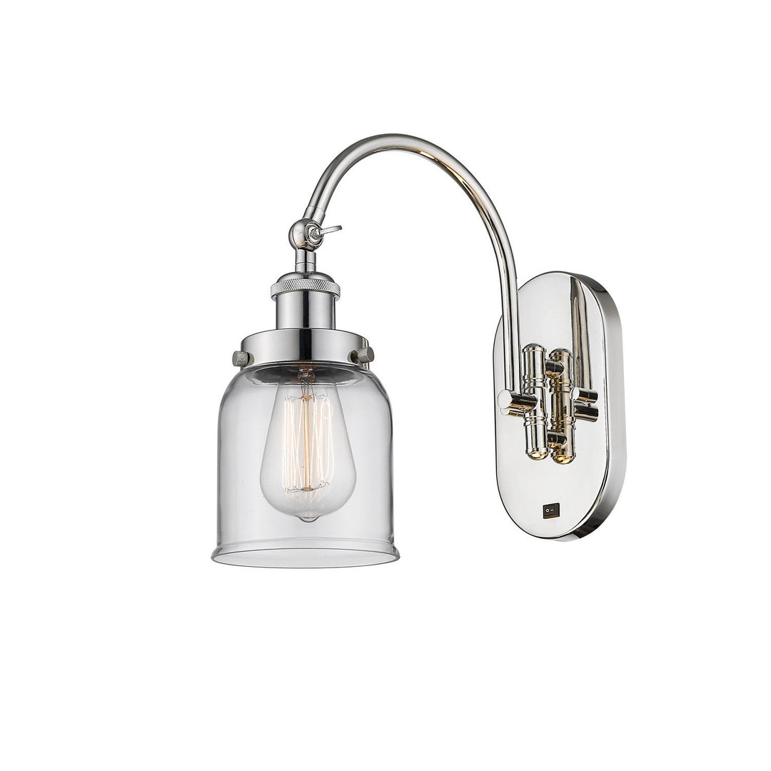 Innovations Franklin Restoration 918-1W-PN-G52-LED Wall Sconce Light - Polished Nickel