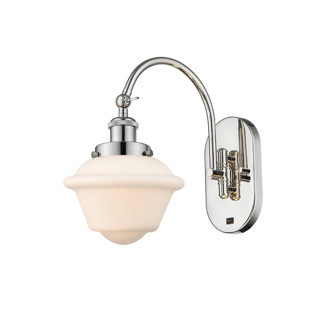 Innovations Franklin Restoration 918-1W-PN-G531-LED Wall Sconce Light - Polished Nickel