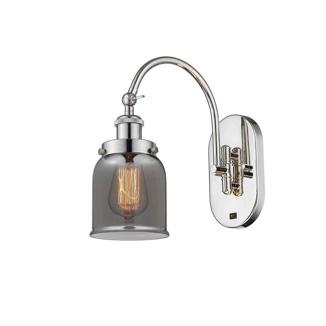 Innovations Franklin Restoration 918-1W-PN-G53-LED Wall Sconce Light - Polished Nickel