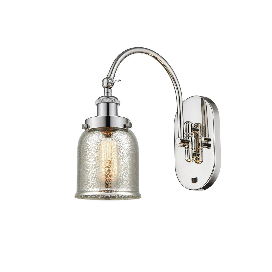 Innovations Franklin Restoration 918-1W-PN-G58-LED Wall Sconce Light - Polished Nickel