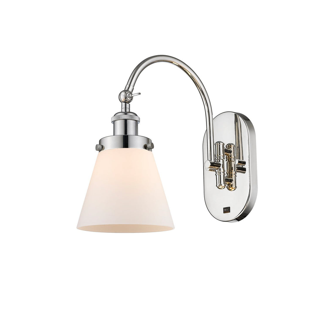 Innovations Franklin Restoration 918-1W-PN-G61 Wall Sconce Light - Polished Nickel