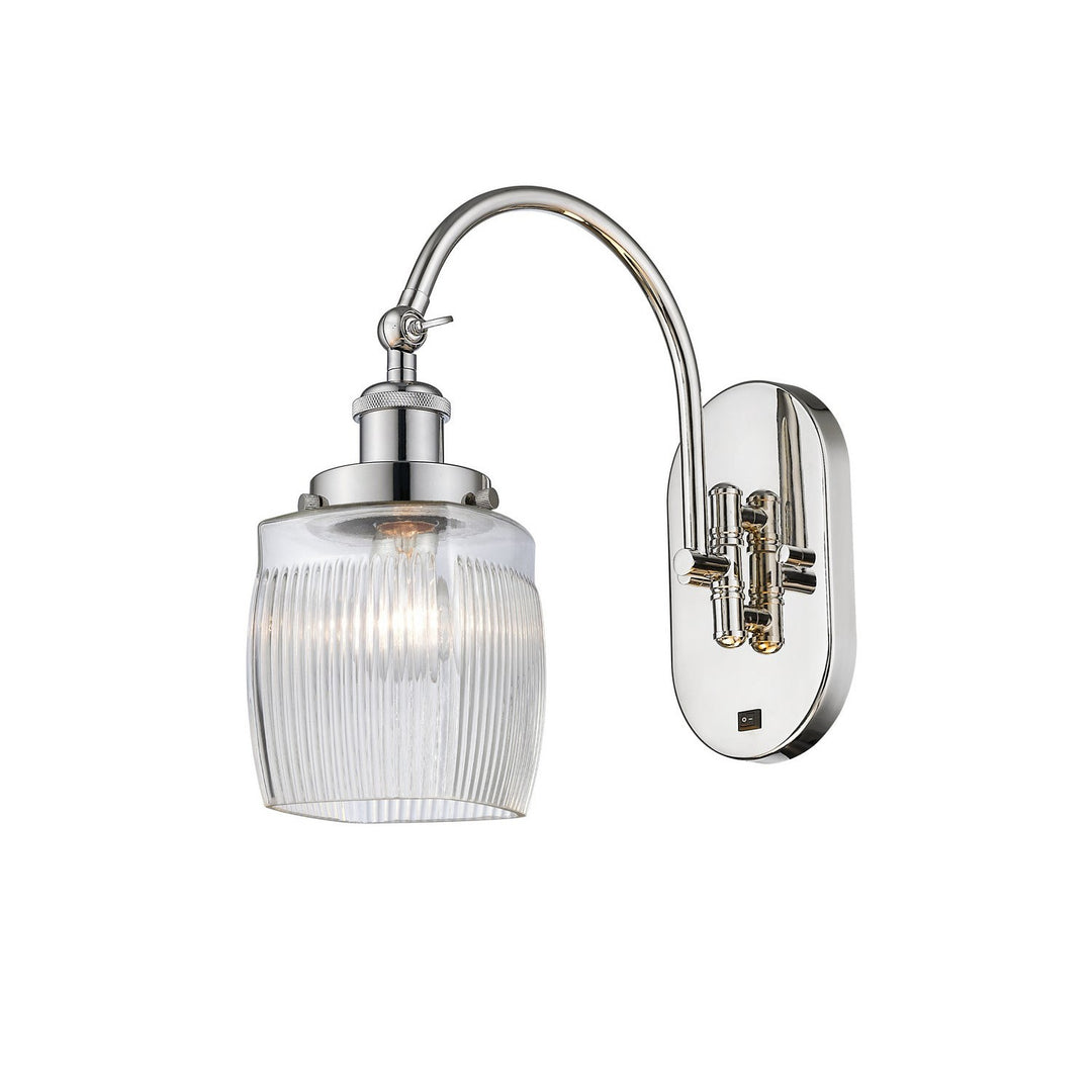 Innovations Franklin Restoration 918-1W-PN-G302-LED Wall Sconce Light - Polished Nickel