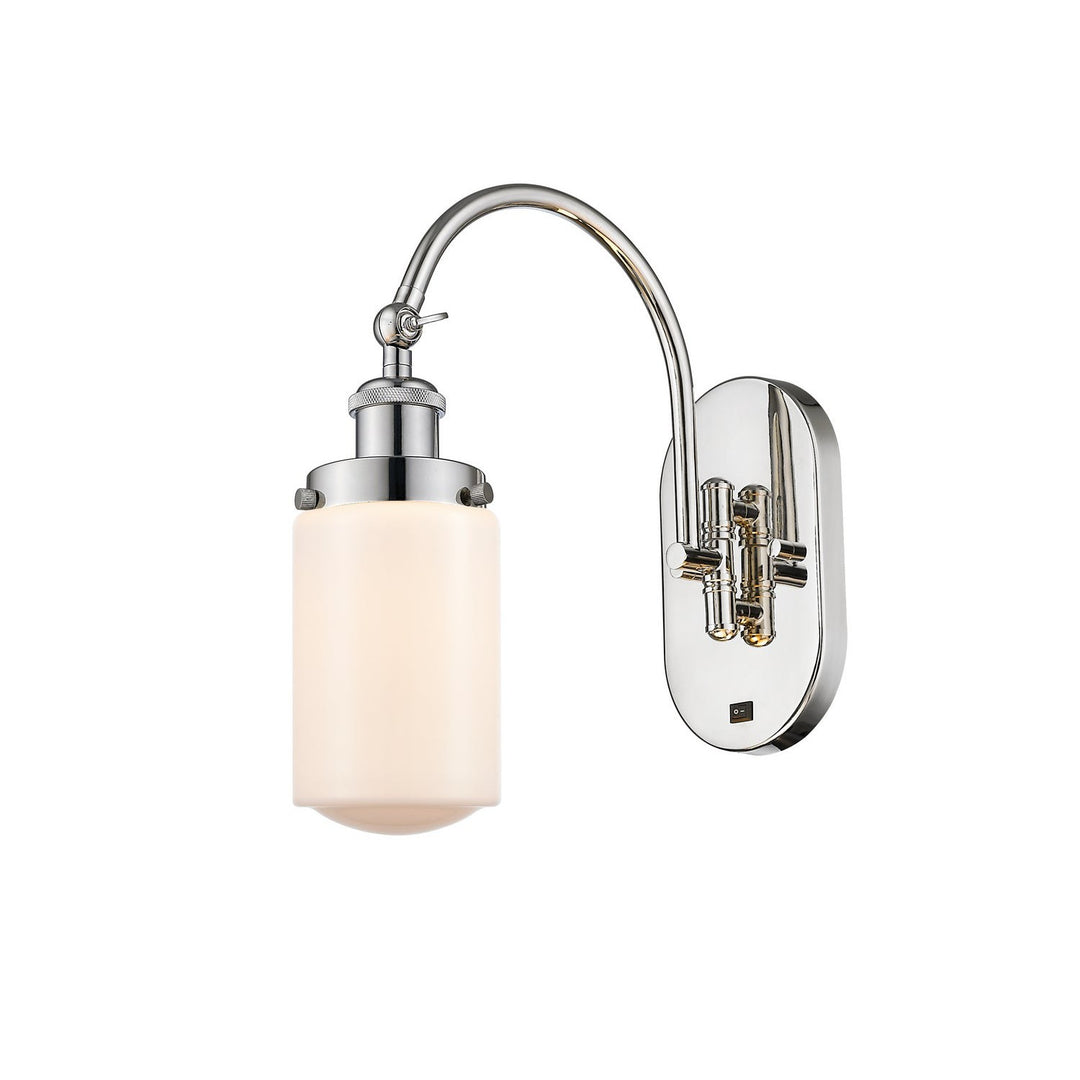 Innovations Franklin Restoration 918-1W-PN-G311-LED Wall Sconce Light - Polished Nickel