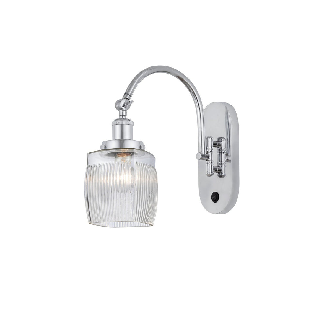Innovations Franklin Restoration 918-1W-PC-G302-LED Wall Sconce Light - Polished Chrome