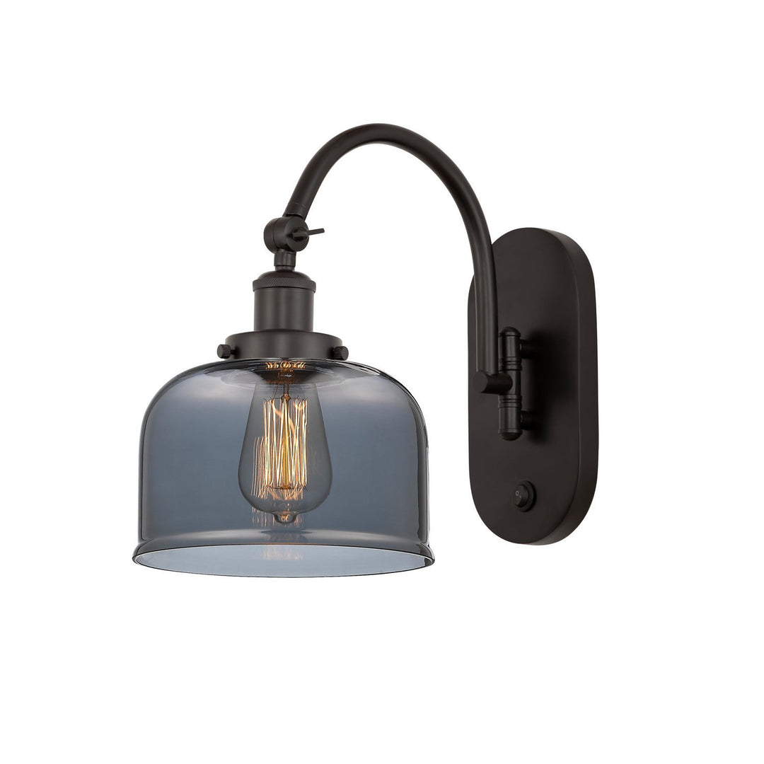 Innovations Franklin Restoration 918-1W-OB-G73 Wall Sconce Light - Oil Rubbed Bronze
