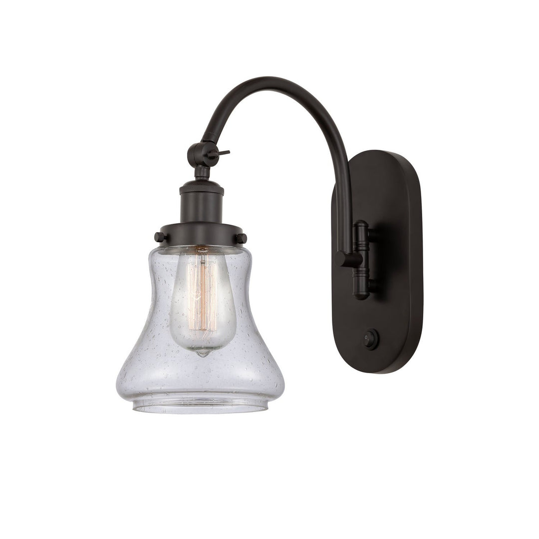 Innovations Franklin Restoration 918-1W-OB-G194-LED Wall Sconce Light - Oil Rubbed Bronze