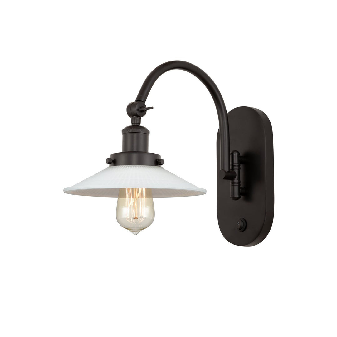 Innovations Franklin Restoration 918-1W-OB-G1-LED Wall Sconce Light - Oil Rubbed Bronze