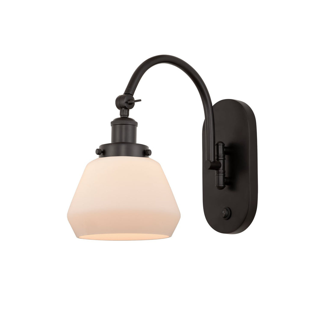 Innovations Franklin Restoration 918-1W-OB-G171-LED Wall Sconce Light - Oil Rubbed Bronze