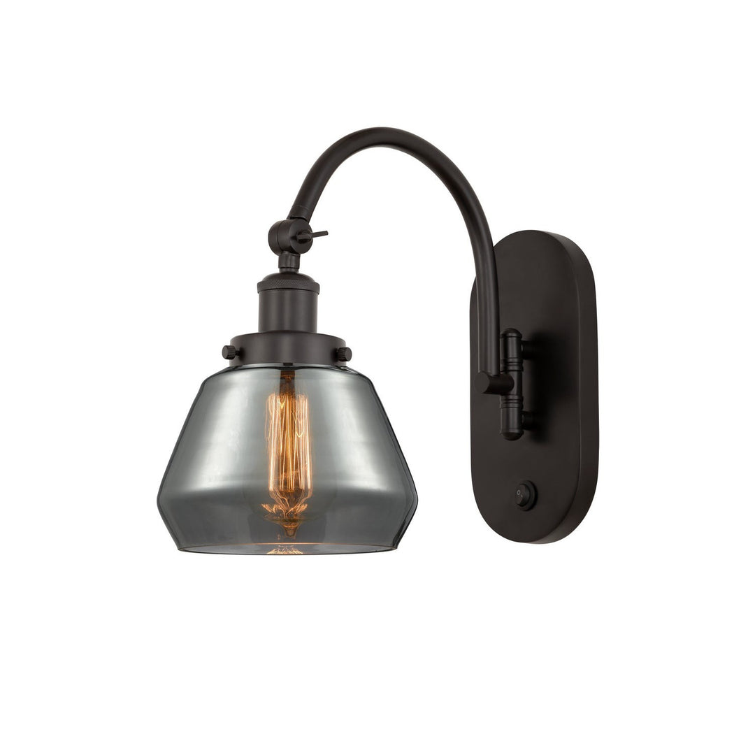 Innovations Franklin Restoration 918-1W-OB-G173-LED Wall Sconce Light - Oil Rubbed Bronze