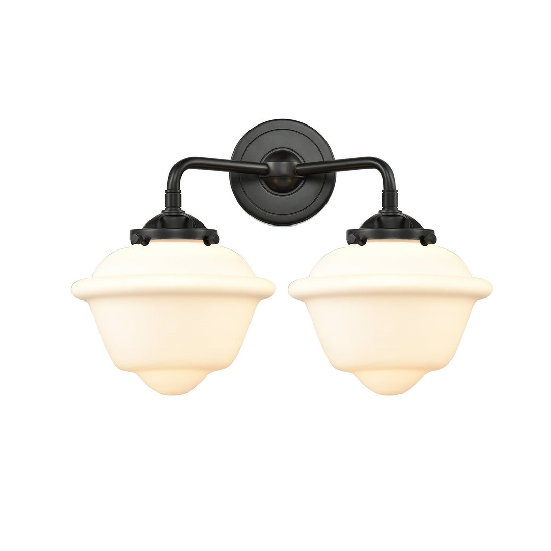 Innovations Nouveau 284-2W-OB-G531 Bath Vanity Light 16 in. wide - Oil Rubbed Bronze