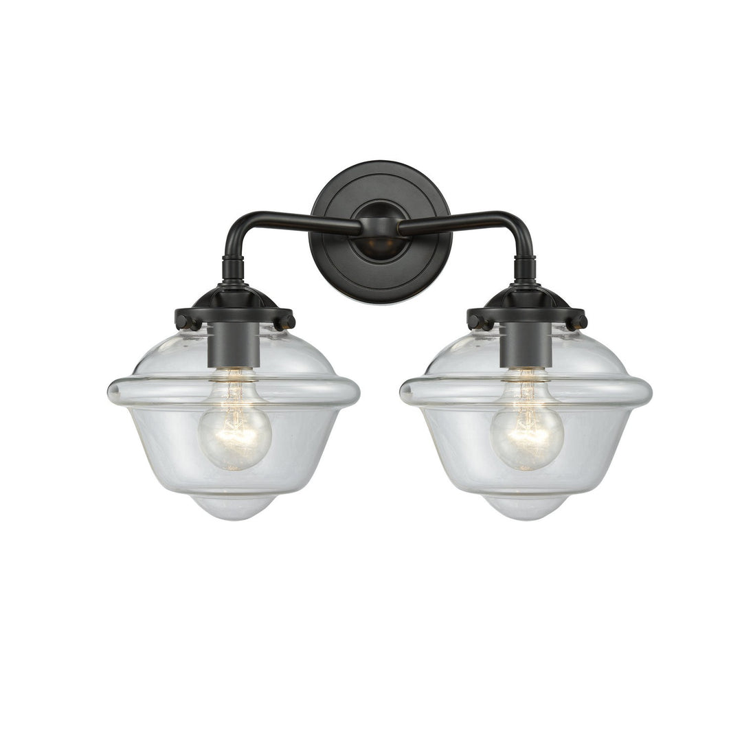 Innovations Nouveau 284-2W-OB-G532 Bath Vanity Light 16 in. wide - Oil Rubbed Bronze