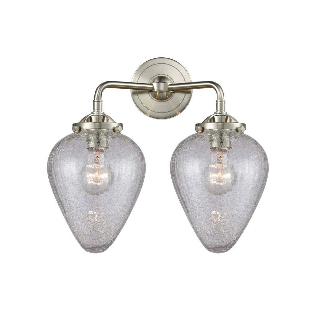 Innovations Nouveau 284-2W-SN-G165-LED Bath Vanity Light 15 in. wide - Brushed Satin Nickel