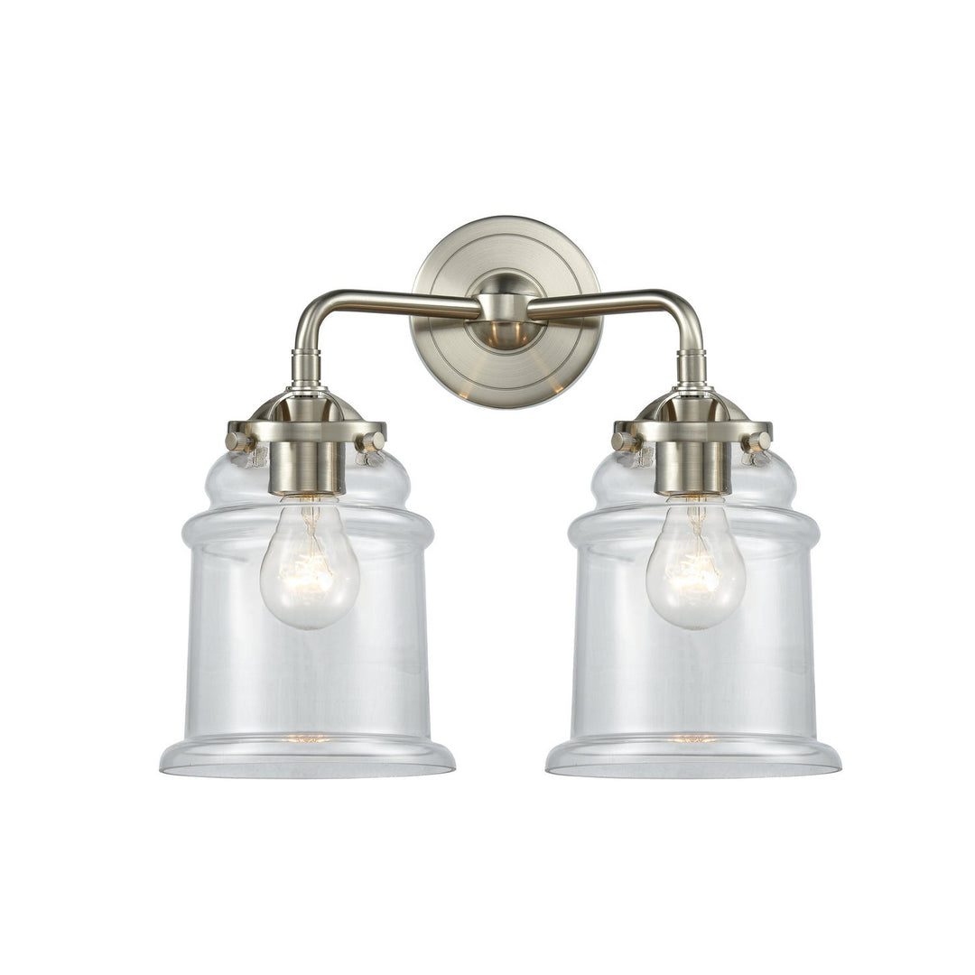 Innovations Nouveau 284-2W-SN-G182 Bath Vanity Light 14 in. wide - Brushed Satin Nickel