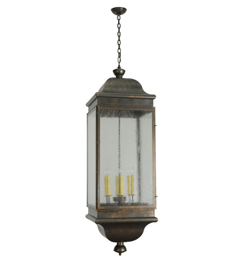 Meyda Tiffany Lighting 124800 Gascony Six Light Pendant Outdoor Bronze / Dark