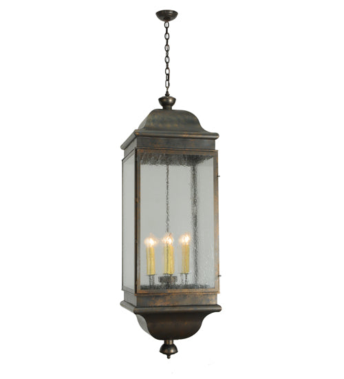 Meyda Tiffany Lighting 124800 Gascony Six Light Pendant Outdoor Bronze / Dark