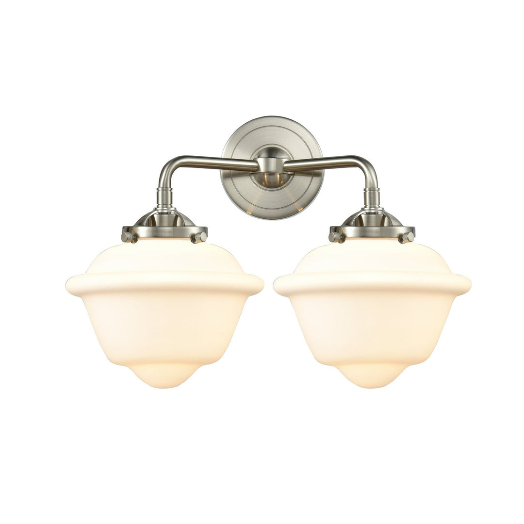 Innovations Nouveau 284-2W-SN-G531 Bath Vanity Light 16 in. wide - Brushed Satin Nickel