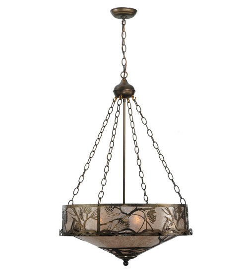 Meyda Tiffany Whispering Pines 124801 Pendant Light - Antique Copper