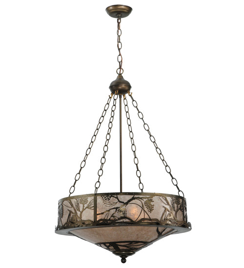 Meyda Tiffany Whispering Pines 124801 Pendant Light - Antique Copper