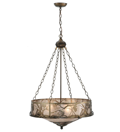 Meyda Tiffany Whispering Pines 124801 Pendant Light - Antique Copper