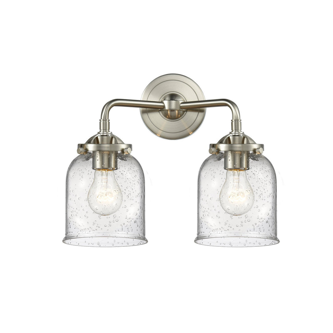 Innovations Nouveau 284-2W-SN-G54 Bath Vanity Light 13 in. wide - Brushed Satin Nickel