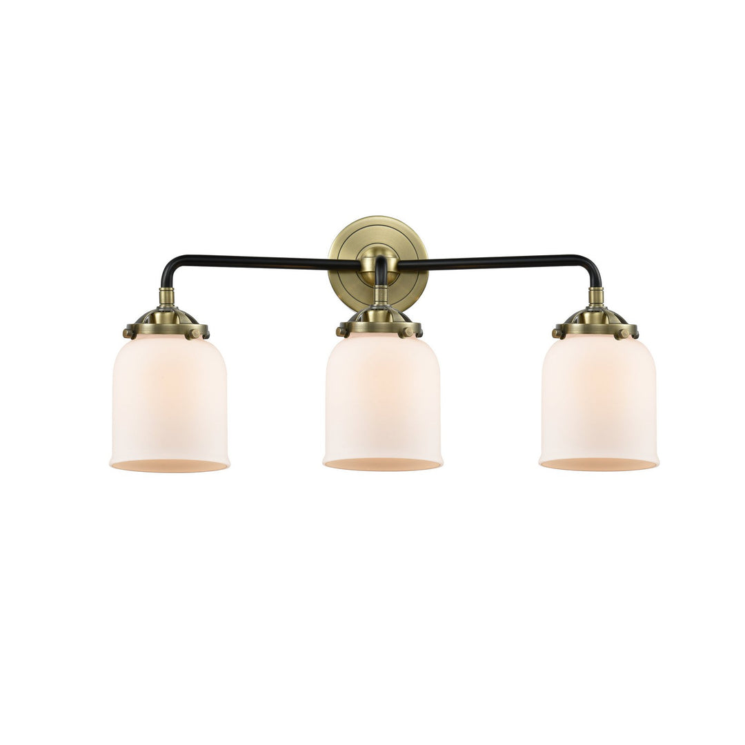 Innovations Nouveau 284-3W-BAB-G51-LED Bath Vanity Light 23 in. wide - Black Antique Brass