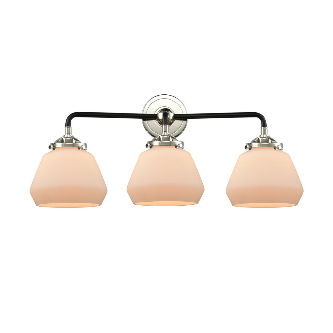 Innovations Nouveau 284-3W-BPN-G171-LED Bath Vanity Light 25 in. wide - Black Polished Nickel