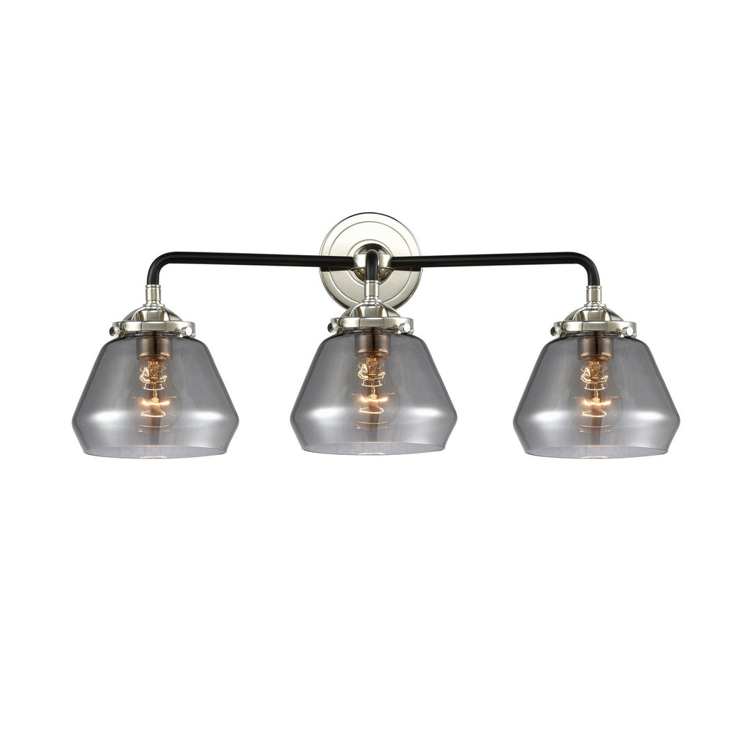 Innovations Nouveau 284-3W-BPN-G173-LED Bath Vanity Light 25 in. wide - Black Polished Nickel