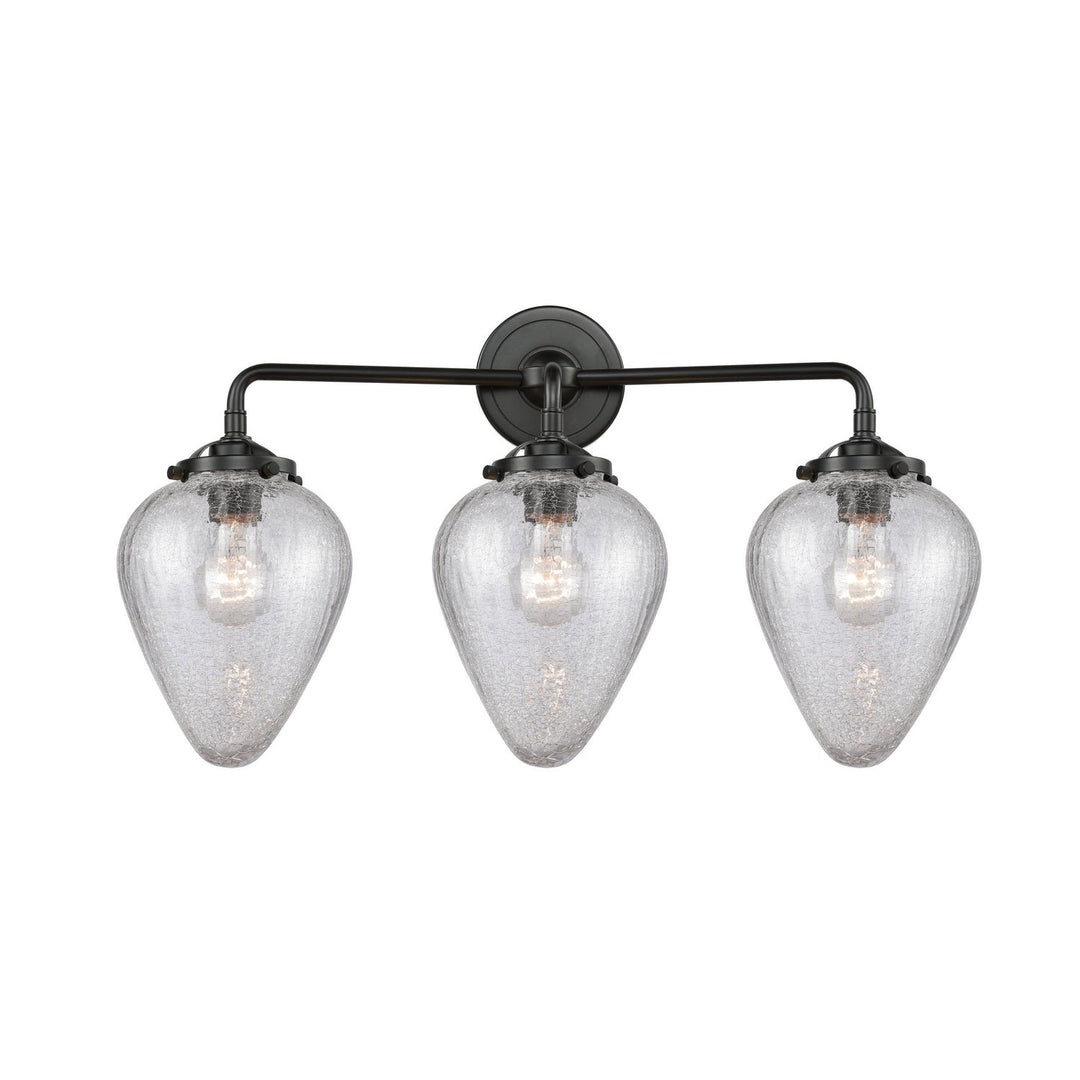 Innovations Nouveau 284-3W-OB-G165 Bath Vanity Light 25 in. wide - Oil Rubbed Bronze