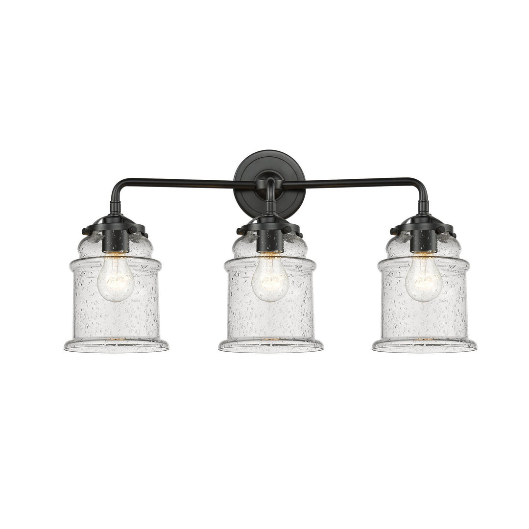 Innovations Nouveau 284-3W-OB-G184-LED Bath Vanity Light 24 in. wide - Oil Rubbed Bronze
