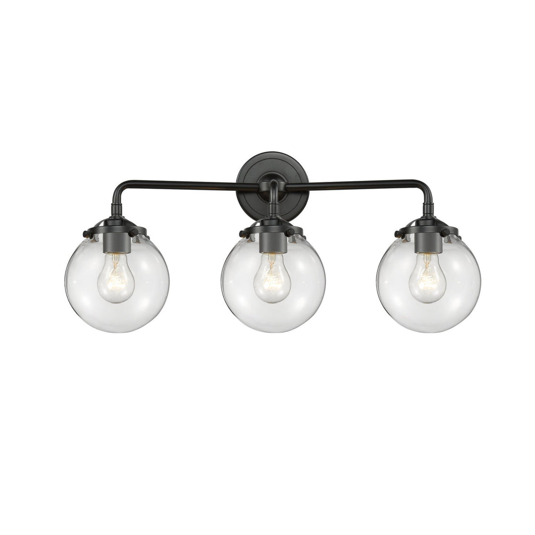 Innovations Nouveau 284-3W-OB-G202-6-LED Bath Vanity Light 24 in. wide - Oil Rubbed Bronze