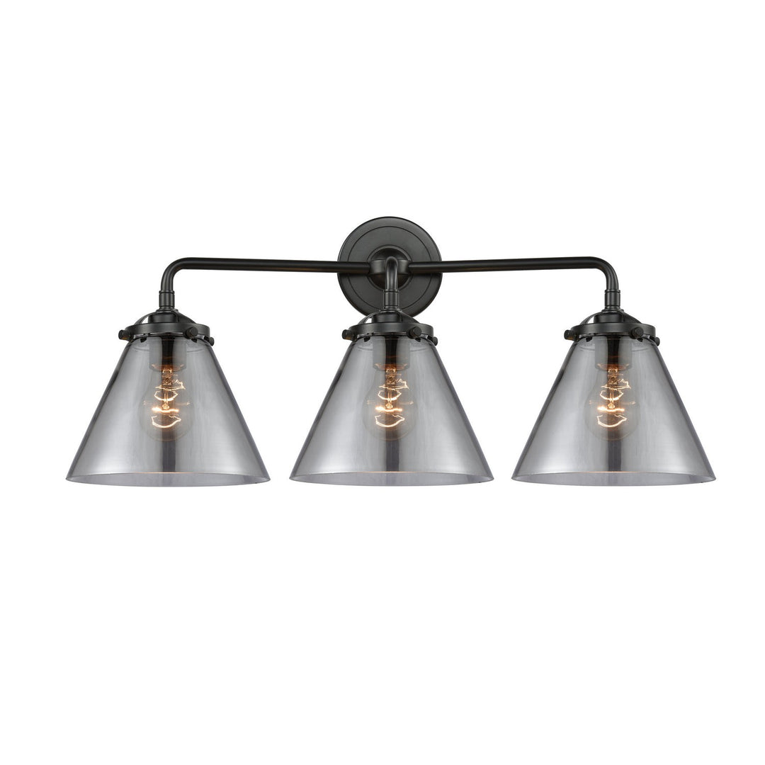 Innovations Nouveau 284-3W-OB-G43 Bath Vanity Light 26 in. wide - Oil Rubbed Bronze