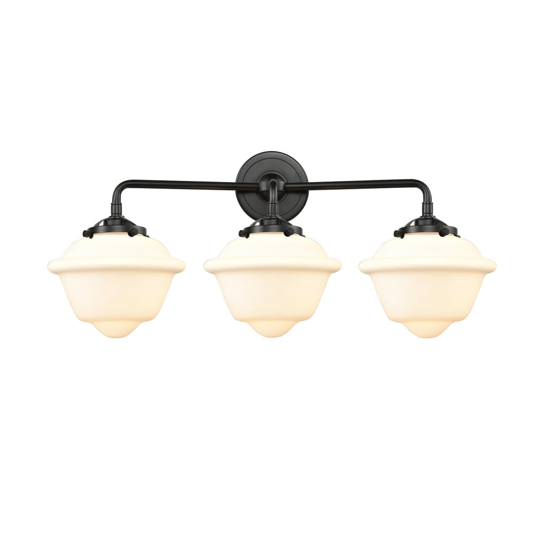 Innovations Nouveau 284-3W-OB-G531-LED Bath Vanity Light 26 in. wide - Oil Rubbed Bronze