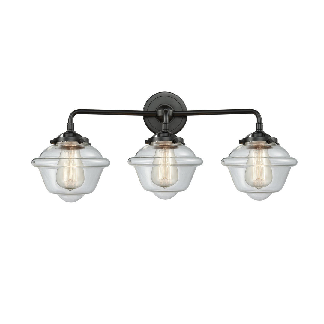 Innovations Nouveau 284-3W-OB-G532-LED Bath Vanity Light 26 in. wide - Oil Rubbed Bronze