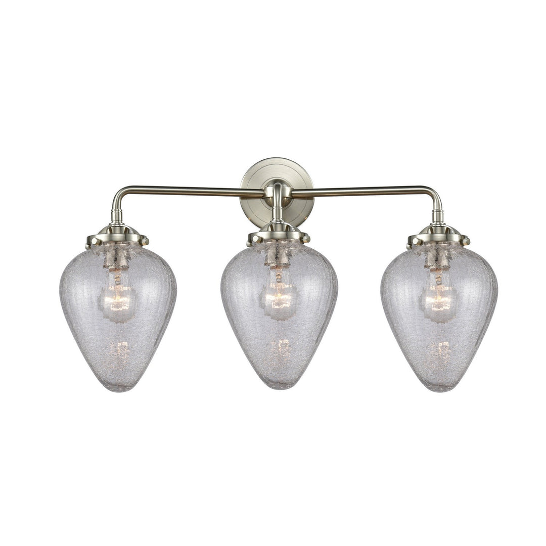 Innovations Nouveau 284-3W-SN-G165 Bath Vanity Light 25 in. wide - Brushed Satin Nickel