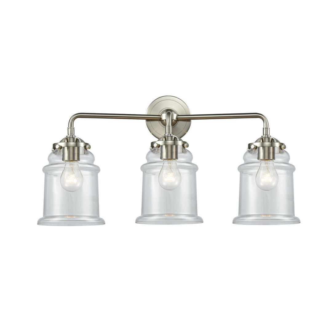 Innovations Nouveau 284-3W-SN-G182 Bath Vanity Light 24 in. wide - Brushed Satin Nickel