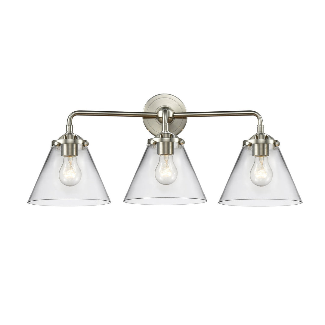 Innovations Nouveau 284-3W-SN-G42 Bath Vanity Light 26 in. wide - Brushed Satin Nickel