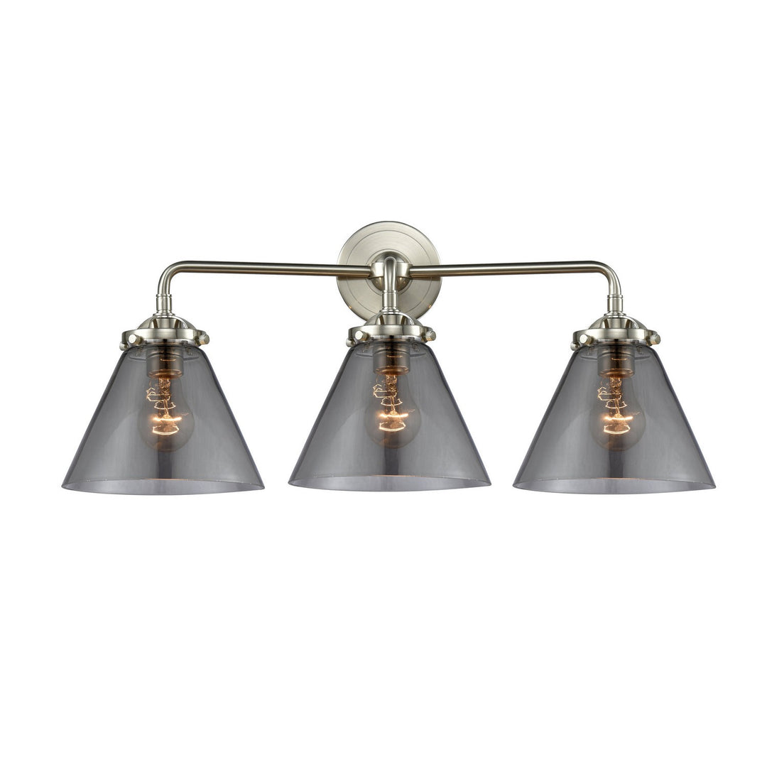 Innovations Nouveau 284-3W-SN-G43 Bath Vanity Light 26 in. wide - Brushed Satin Nickel