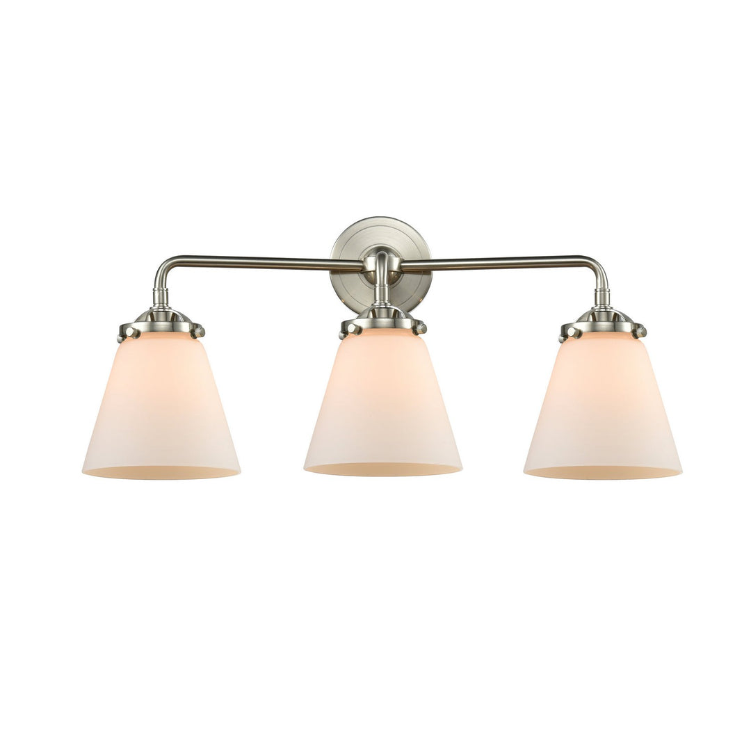 Innovations Nouveau 284-3W-SN-G61 Bath Vanity Light 25 in. wide - Brushed Satin Nickel