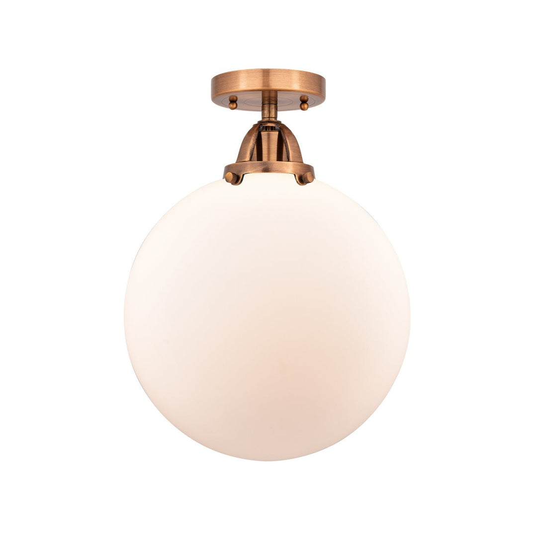 Innovations Nouveau 2 288-1C-AC-G201-12 Ceiling Light - Antique Copper