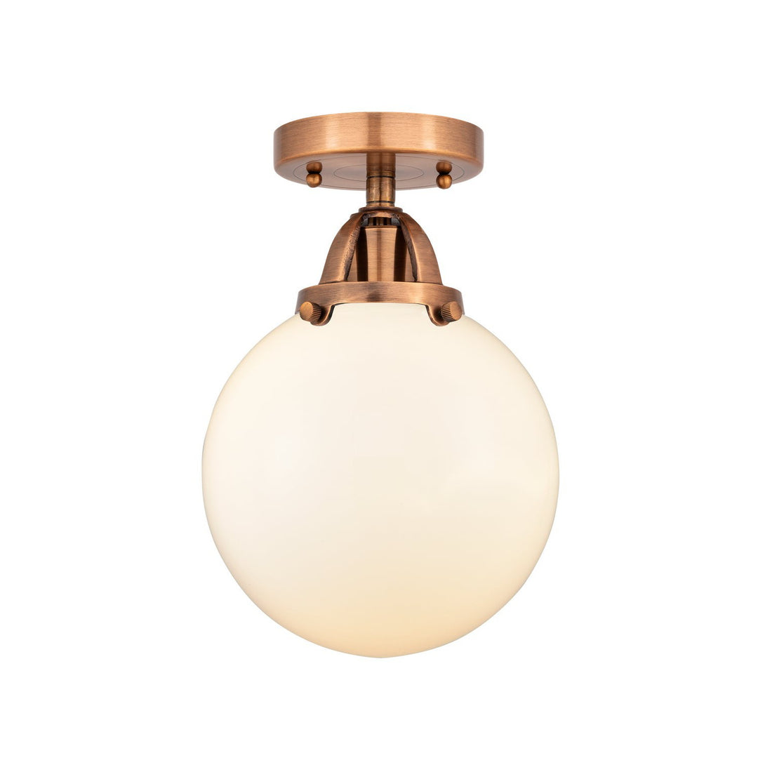 Innovations Nouveau 2 288-1C-AC-G201-8 Ceiling Light - Antique Copper