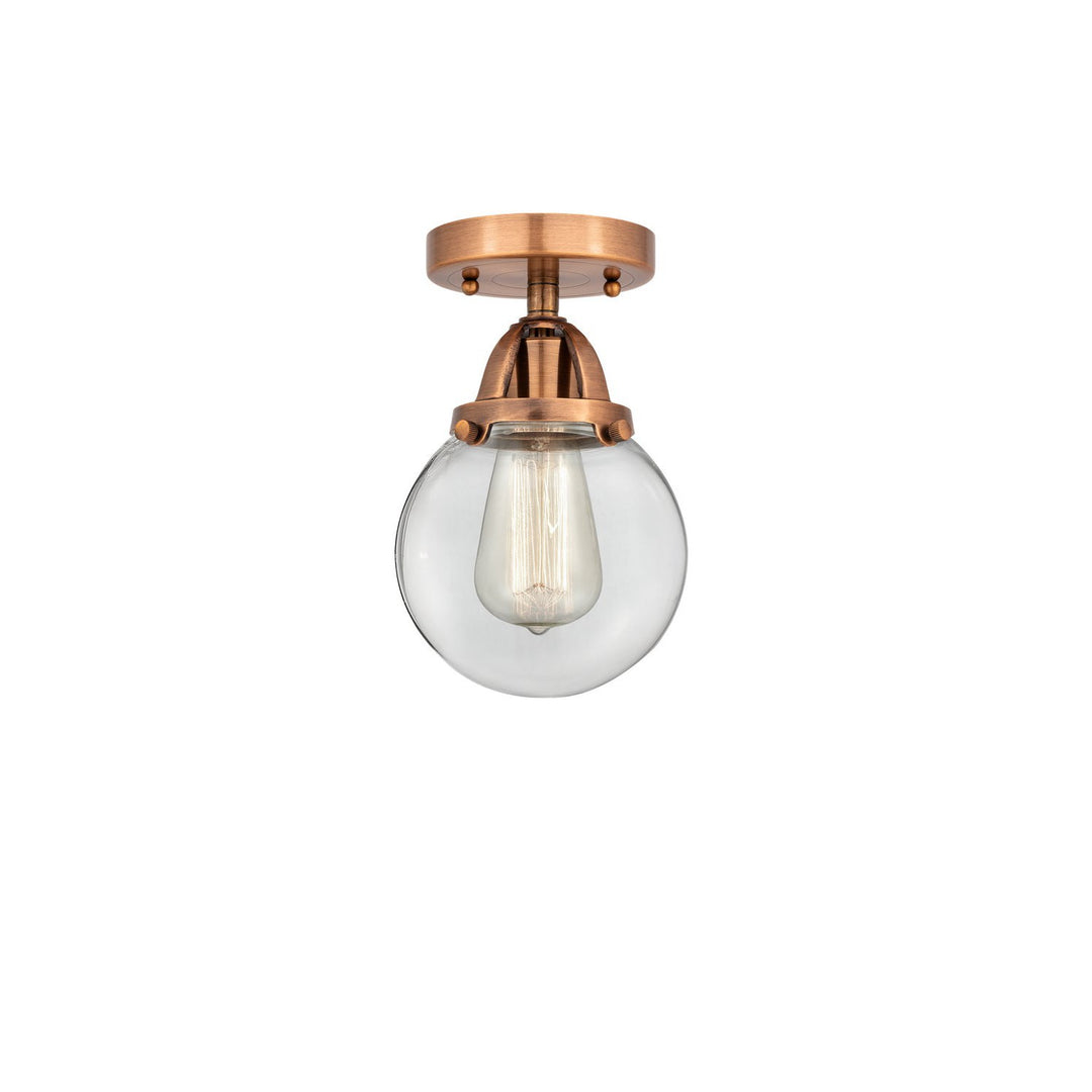 Innovations Nouveau 2 288-1C-AC-G202-6-LED Ceiling Light - Antique Copper