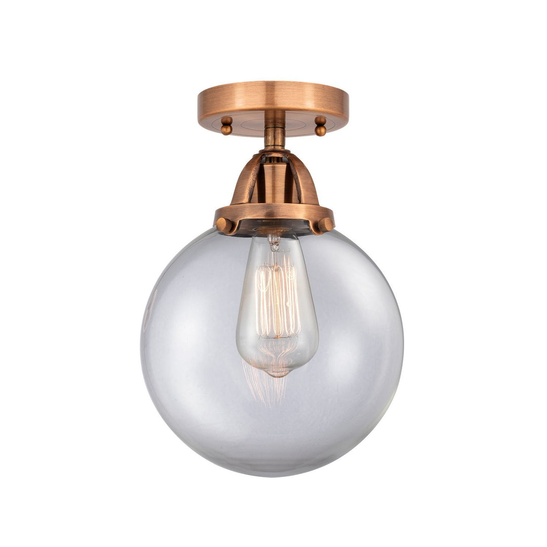 Innovations Nouveau 2 288-1C-AC-G202-8 Ceiling Light - Antique Copper