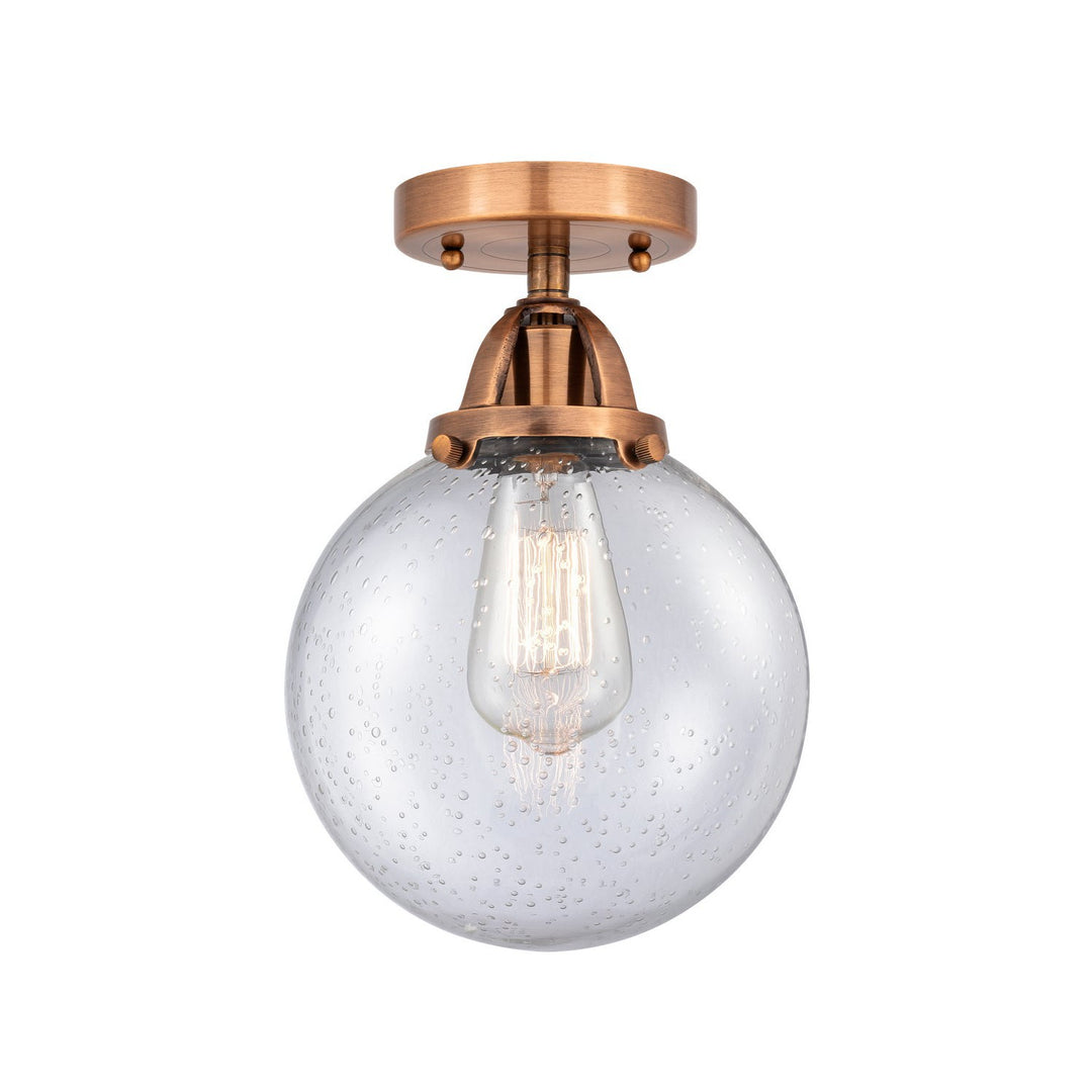 Innovations Nouveau 2 288-1C-AC-G204-8 Ceiling Light - Antique Copper