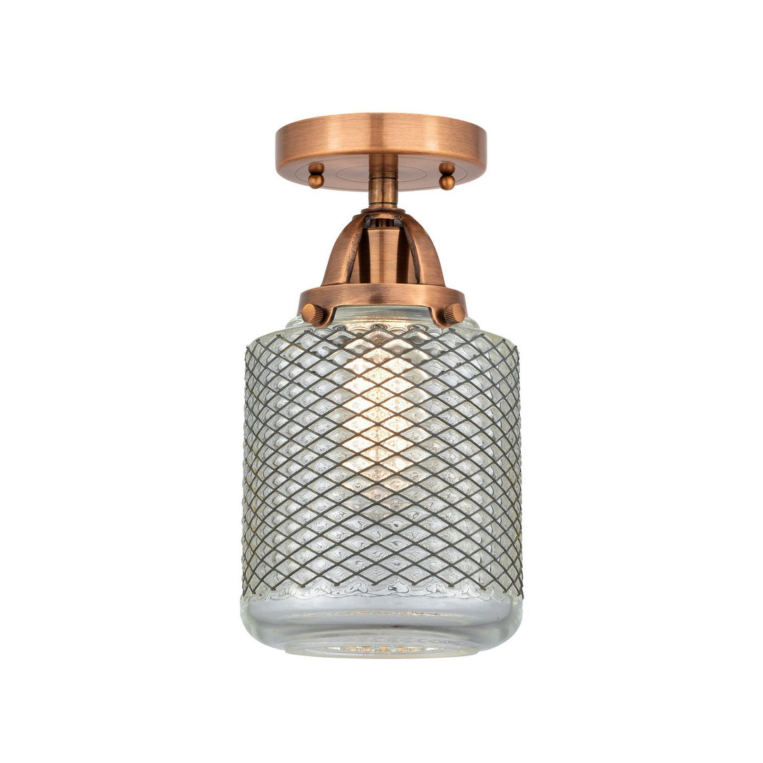 Innovations Nouveau 2 288-1C-AC-G262-LED Ceiling Light - Antique Copper