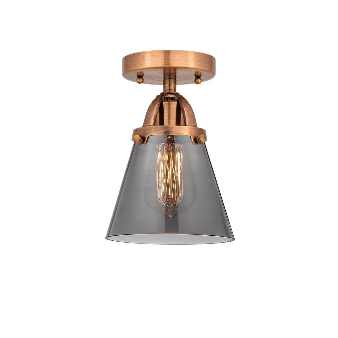 Innovations Nouveau 2 288-1C-AC-G63 Ceiling Light - Antique Copper