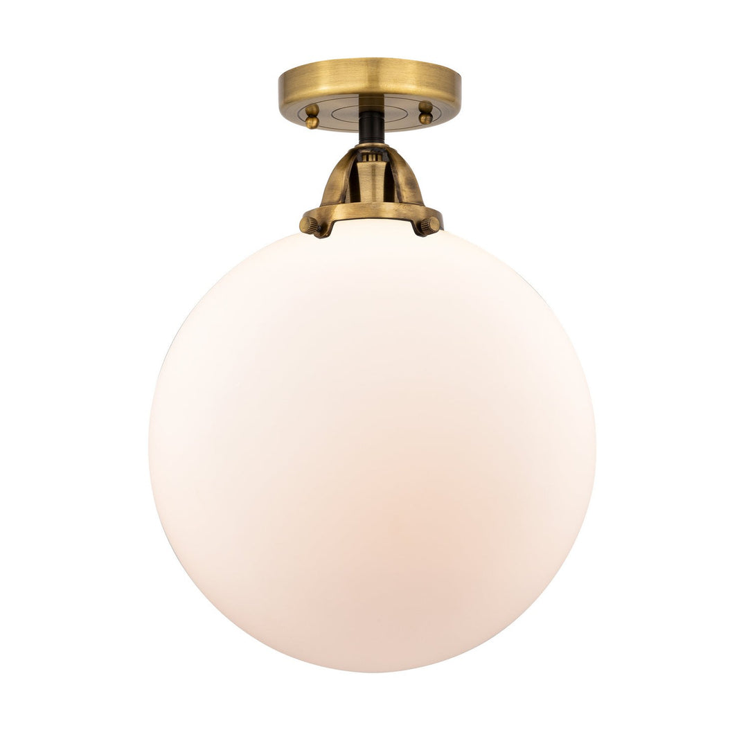 Innovations Nouveau 2 288-1C-BAB-G201-12 Ceiling Light - Black Antique Brass