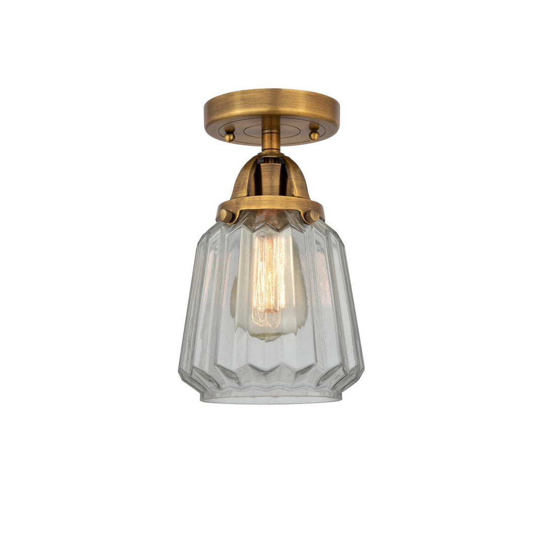 Innovations Nouveau 2 288-1C-BB-G142 Ceiling Light - Brushed Brass