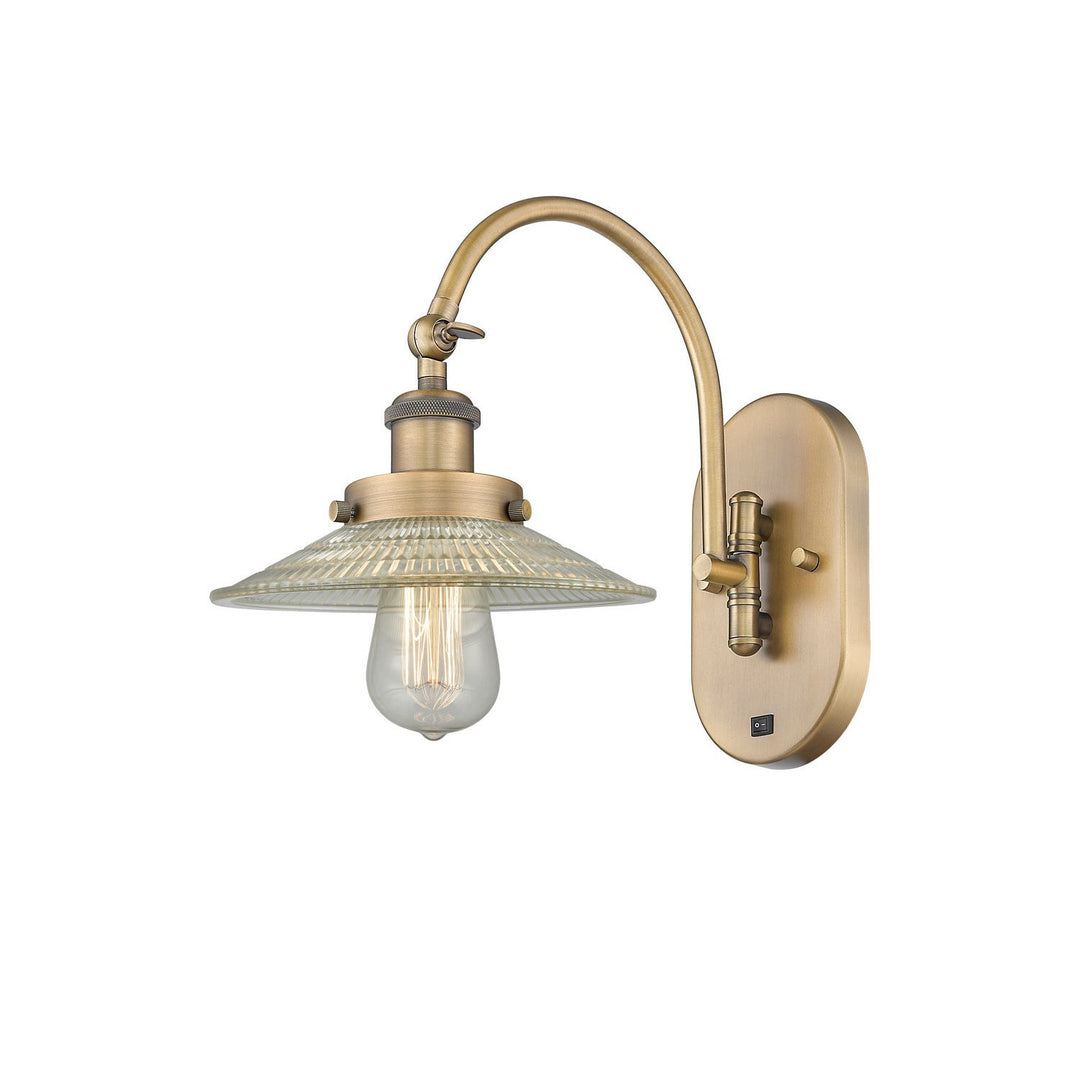 Innovations Franklin Restoration 918-1W-BB-G2-LED Wall Sconce Light - Brushed Brass