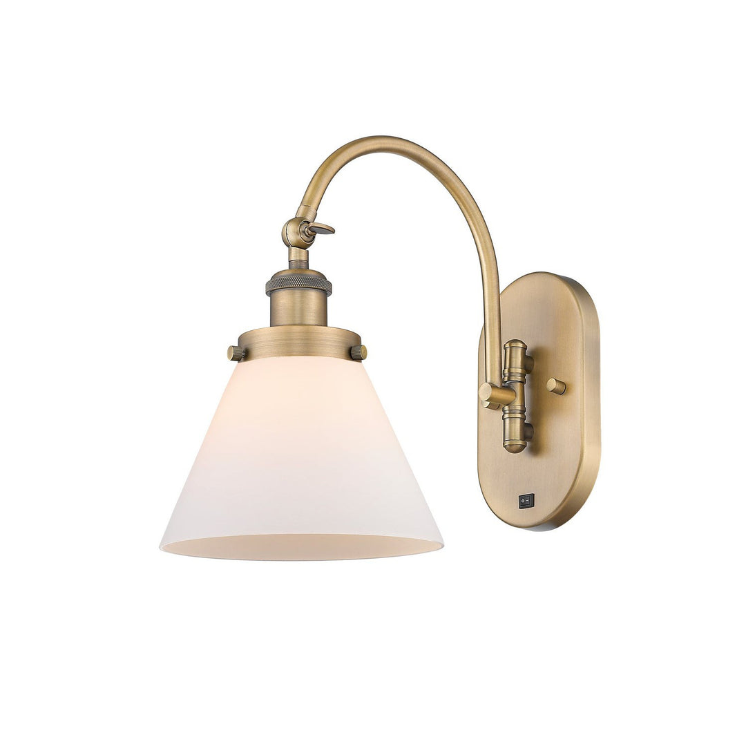 Innovations Franklin Restoration 918-1W-BB-G41-LED Wall Sconce Light - Brushed Brass