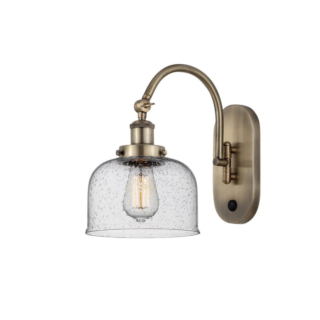 Innovations Franklin Restoration 918-1W-AB-G74-LED Wall Sconce Light - Antique Brass